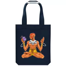 Borsa Tote Bag in cotone organico Videogiochi Parodie