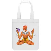 totebag Dhalsim “Dhalsim y la Fruta del Diablo” – Parodia de One Piece