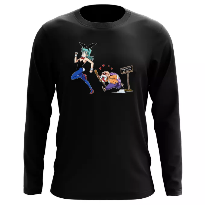 T-Shirts de manga comprida Paródia Dragon Ball