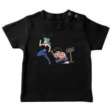 T-shirts para bebés – Dragon Ball de parodia