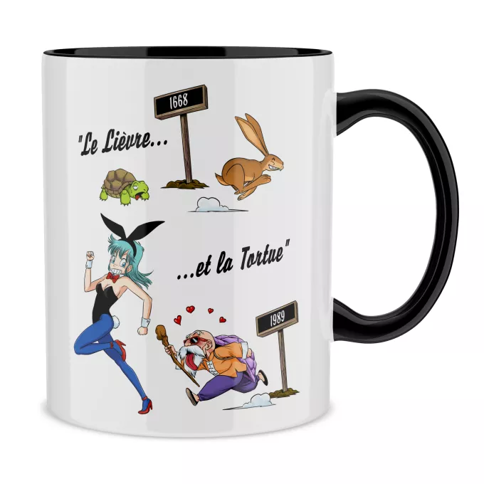 Mugs Parodie Dragon Ball De La Fontaine à Toriyama.... - Tortue Géniale, Bulma