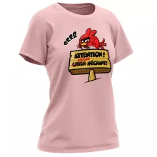 T-shirt Femme « Oiseau méchant » – Parodie Angry Birds