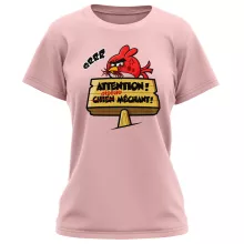 T-shirt Femme « Oiseau méchant » – Parodie Angry Birds
