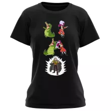 Women T-shirts Manga Parodies