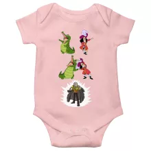 Korte mouwen Babyromper (meisje) Manga-parodieën