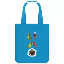 Organic Cotton Tote Bag Manga Parodies