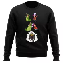 Camisola Capitão Gancho “Capitão Gancho e Crocodile” – One Piece de parodia