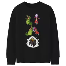 Camisolas para crianças Capitão Gancho “Capitão Gancho e Crocodile” – One Piece de parodia