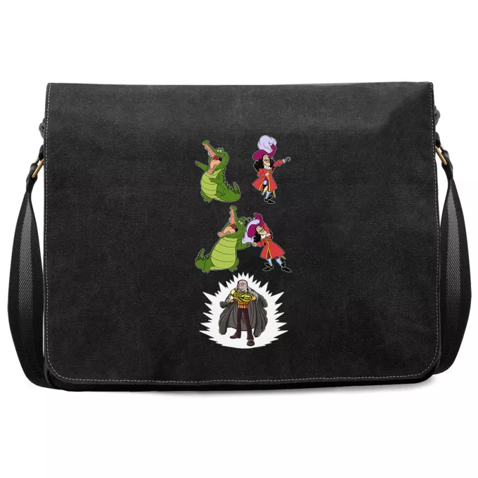 Sacos de lona Paródia One Piece Capitão Gancho e Crocodile