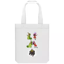 totebag Capitão Gancho “Capitão Gancho e Crocodile” – One Piece de parodia