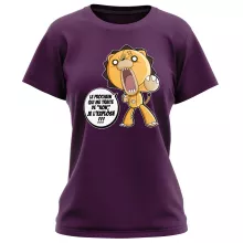T-shirt Femme Kon « Un nom difficile à porter » – Parodie Bleach