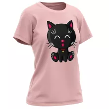 T-shirt Femme « Kawaii Baby Cat (noir) » – Parodie Kawaii Baby Cats