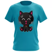 T-shirt « Kawaii Baby Cat (noir) » – Parodie Kawaii Baby Cats