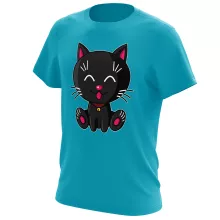 T-shirt « Kawaii Baby Cat (noir) » – Parodie Kawaii Baby Cats