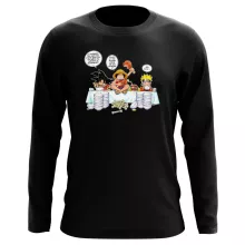 T-Shirt à manches longues « La recette d'un bon manga » – Parodie Naruto