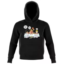 Sweat à capuche Enfant « La recette d'un bon manga » – Parodie Naruto
