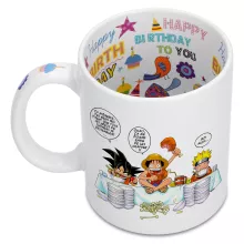 Mug « La recette d'un bon manga » – Parodie Naruto