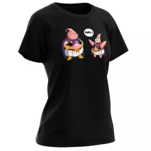 T-shirt Femme Majin Bou « Papa !! (Tel père, tel fils !) » – Parodie Dragon Ball Z