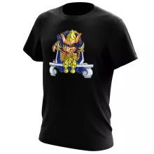 Gold Saint Scorpio Milo T-Shirt – Parodie auf Saint Seiya