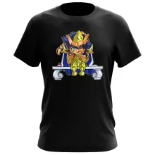 Gold Saint Scorpio Milo T-Shirt – Parodie auf Saint Seiya