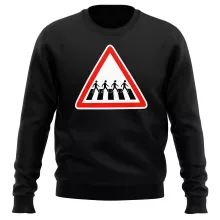 Pull Musique « Signalisation passage piéton de l'Abbey Road » – Parodie Parodies Musique