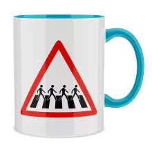 Mug Musique « Signalisation passage piéton de l'Abbey Road » – Parodie Parodies Musique