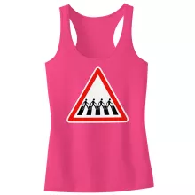 Débardeur Enfant Fille Musique « Signalisation passage piéton de l'Abbey Road » – Parodie Parodies Musique