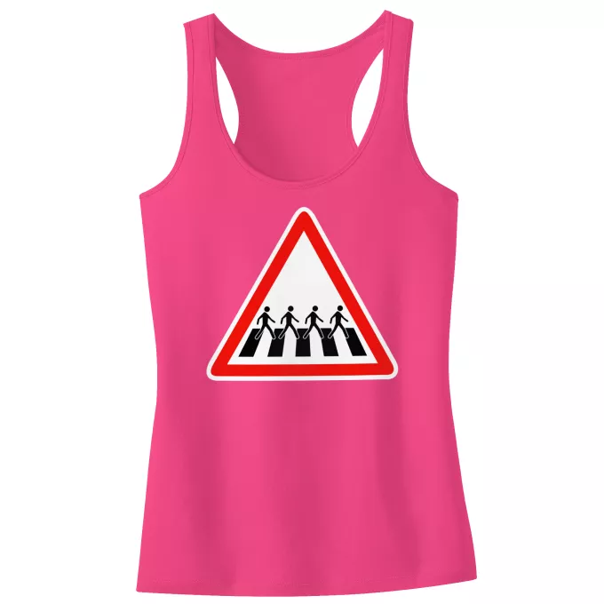 Débardeur Enfant Fille Parodie Parodies Musique Signalisation passage piéton de l'Abbey Road - Musique - Parodie Beattles