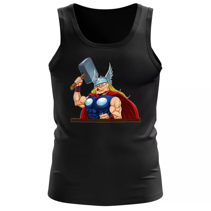 Herren Tank Top Parodie auf Thor Thor