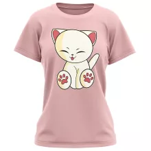 T-shirt Femme « Chaton Mignon Crème » – Parodie Chatons Mignons