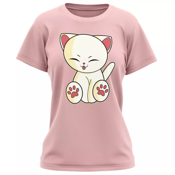 T-shirts Femmes Parodie Chatons Mignons Chaton Mignon Crème