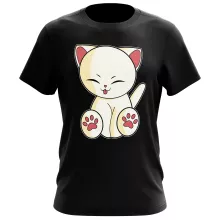 T-shirt « Chaton Mignon Crème » – Parodie Chatons Mignons