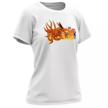 T-shirt Femme Naruto « Un nouveau dresseur... » – Parodie Pokémon