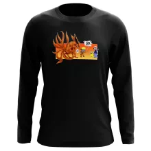 T-Shirt à manches longues Naruto « Un nouveau dresseur... » – Parodie Pokémon