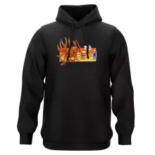 Sweat à capuche Naruto « Un nouveau dresseur... » – Parodie Pokémon