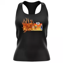 Débardeur Femme Naruto « Un nouveau dresseur... » – Parodie Pokémon