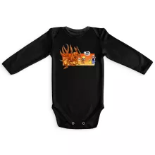 Body bébé manches longues Naruto « Un nouveau dresseur... » – Parodie Pokémon