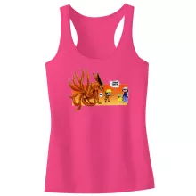 Débardeur Enfant Fille Naruto « Un nouveau dresseur... » – Parodie Pokémon