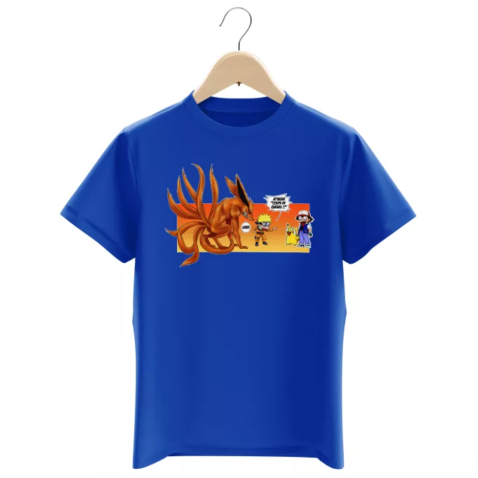 T-shirts crianças rapaz Paródia Pokémon