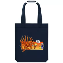 Saco (Tote Bag) de algodão orgânico Paródias mangá