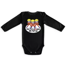 Body bébé manches longues Naruto Multiclonage « Multiclownage No Jutsu !! » – Parodie Naruto
