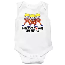 Body bébé Naruto Multiclonage « Multiclownage No Jutsu !! » – Parodie Naruto