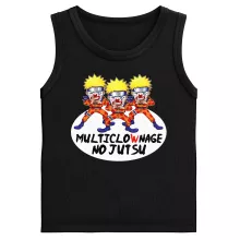 Débardeurs Enfants Naruto Multiclonage « Multiclownage No Jutsu !! » – Parodie Naruto