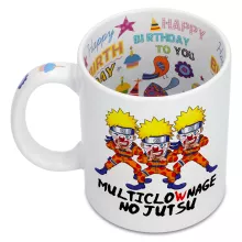 Mug Naruto Multiclonage « Multiclownage No Jutsu !! » – Parodie Naruto