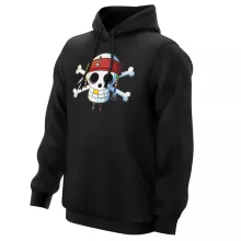 Jack Sparrow Kapuzenpullover “Jack Sparrow und Ruffy” – Parodie auf One Piece