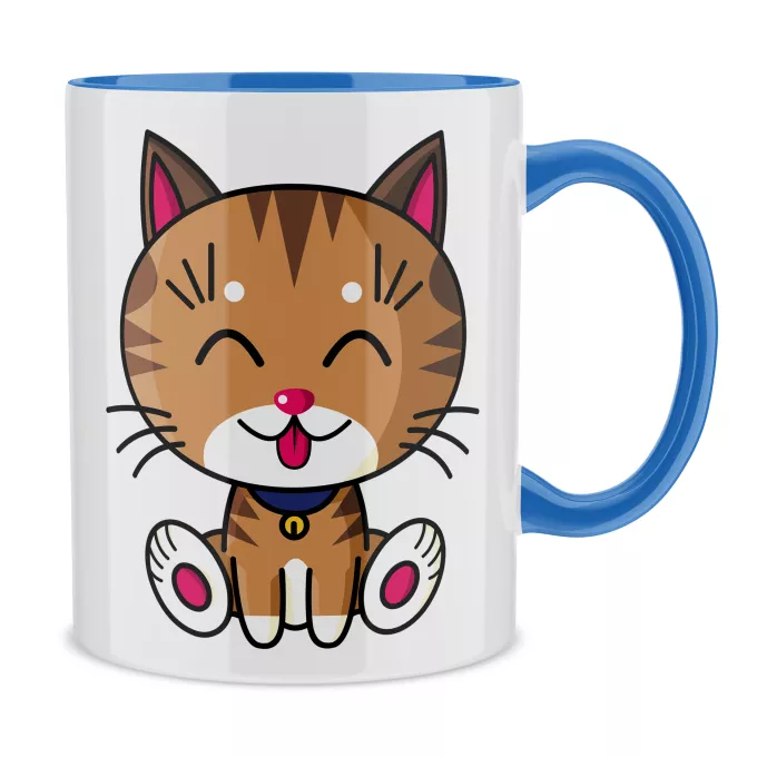 Mugs Parodie Kawaii Baby Cats Kawaii Baby Cat (tigré)