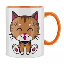 Mug « Kawaii Baby Cat (tigré) » – Parodie Kawaii Baby Cats