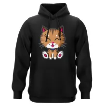 Sweat à capuche « Kawaii Baby Cat (tigré) » – Parodie Kawaii Baby Cats