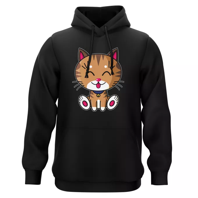 Sweat-shirts à Capuche Parodie Kawaii Baby Cats Kawaii Baby Cat (tigré)