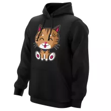 Sweat à capuche « Kawaii Baby Cat (tigré) » – Parodie Kawaii Baby Cats